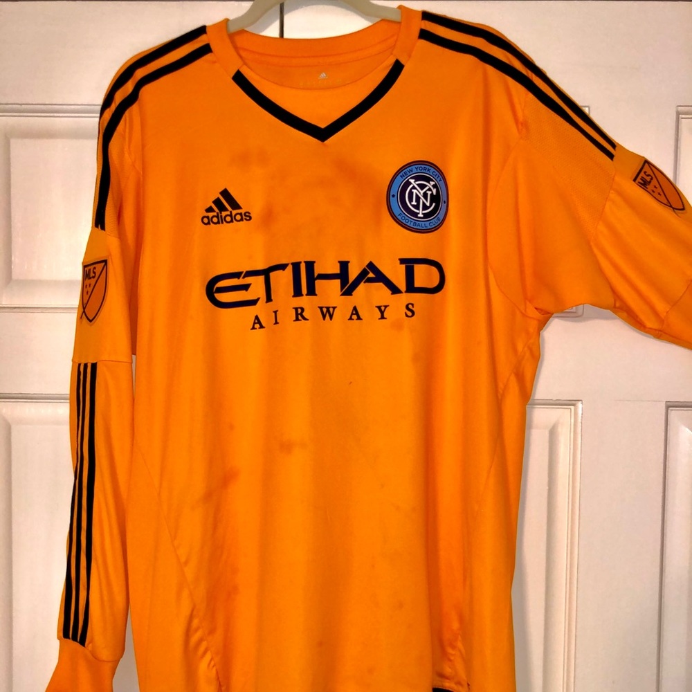 Josh Saunders Game Worn NYFC MLS Jersey